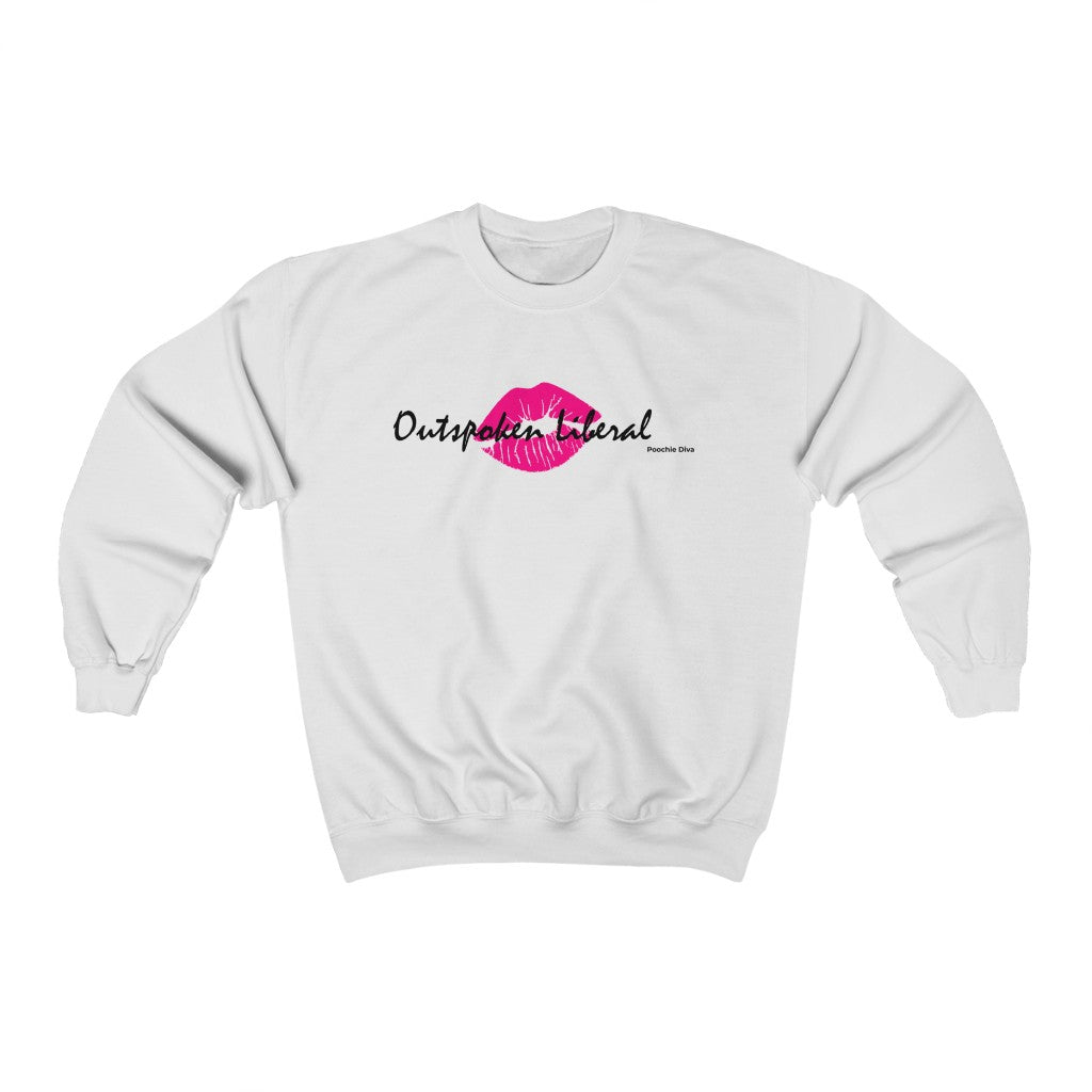 Outspoken Liberal Unisex Heavy Blend™ Crewneck Sweatshirt