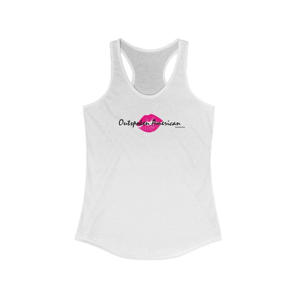 Outspoken American Women's Ideal Racerback Tank