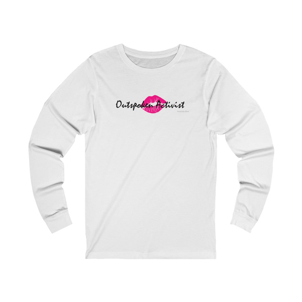Outspoken Activist Unisex Jersey Long Sleeve Tee