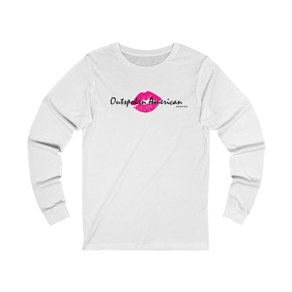 Outspoken American Unisex Jersey Long Sleeve Tee