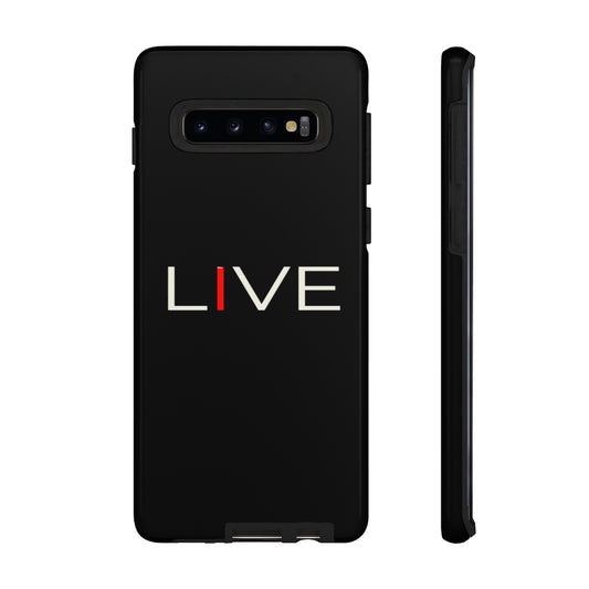 "I" LIVE On Black Tough Cases
