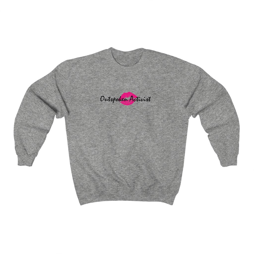 Outspoken Activist Unisex Heavy Blend™ Crewneck Sweatshirt