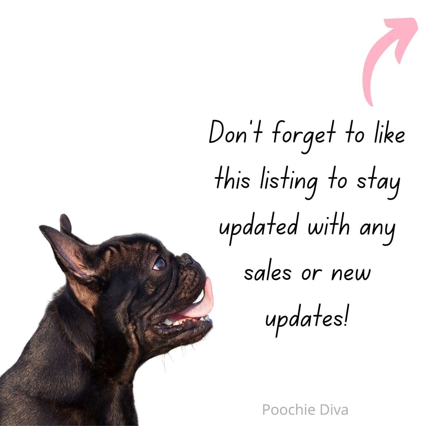 Poochie Diva's Love My Pooch “Diamond” Custom Wall Art Print | Dog Wall Art | Printable Dog Art | Dog Lover Gift | Digital Download