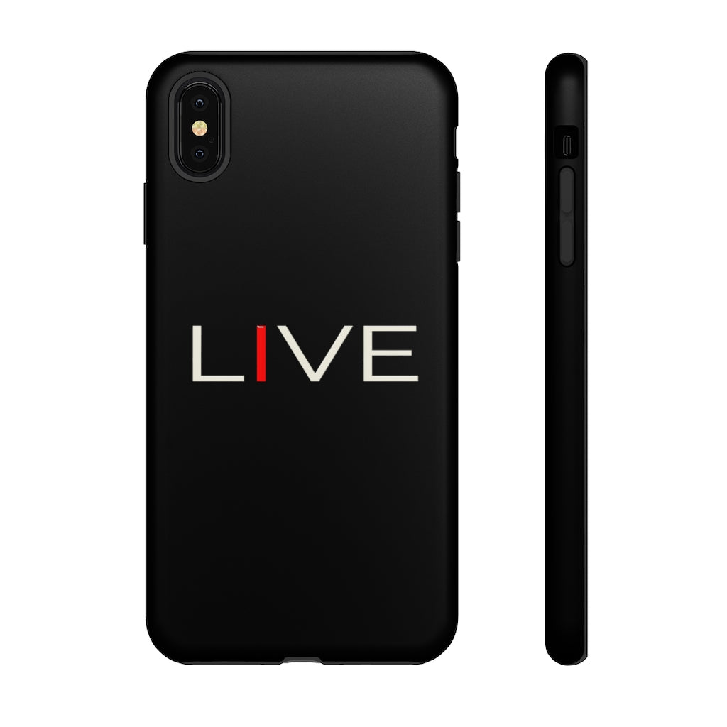"I" LIVE On Black Tough Cases