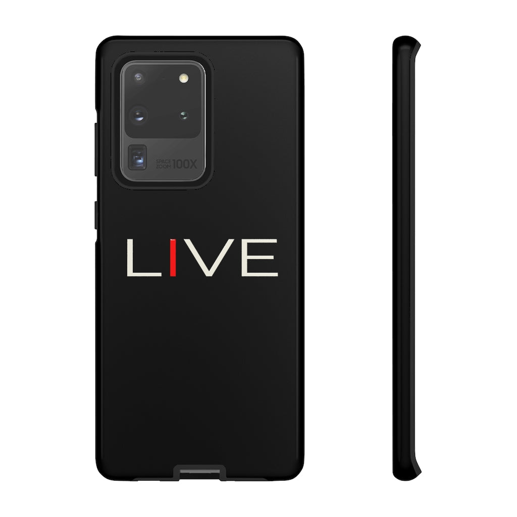 "I" LIVE On Black Tough Cases