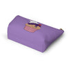 Diamond On Purple Frosted Cupcake On Lavender Accessory Pouch w T-bottom