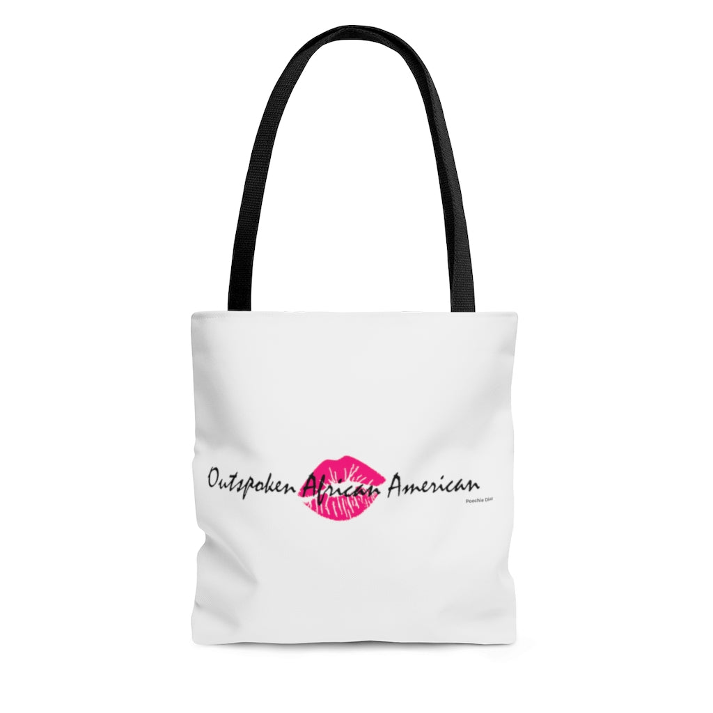 Outspoken African American Tote Bag