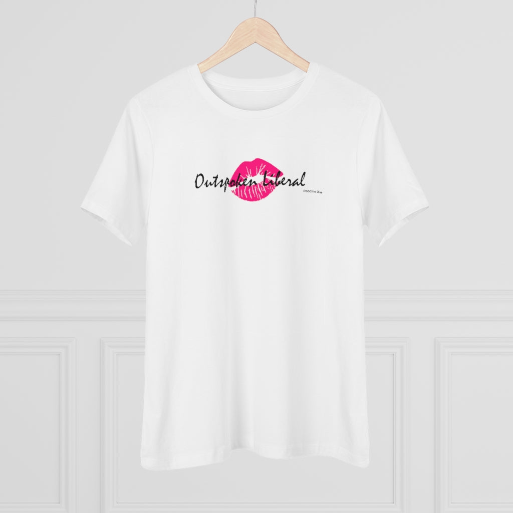 Outspoken Liberal Women's Premium Tee