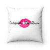 Outspoken Republican Faux Suede Square Pillow