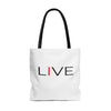 I LIVE AOP Tote Bag