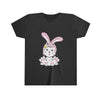 Diamond Wearing Bunnysuit On Youth Short Sleeve Tee