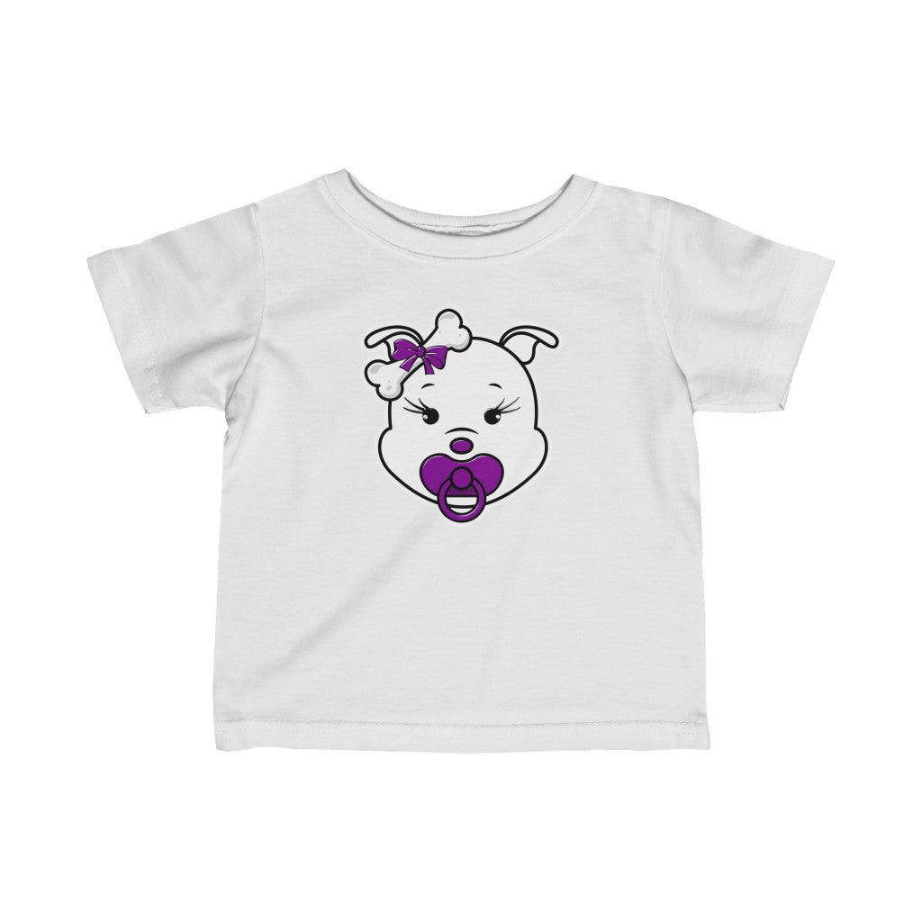 Purple Baby Diva Infant Fine Jersey Tee