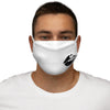 Black Mumbles Lips On Snug-Fit Polyester Face Mask