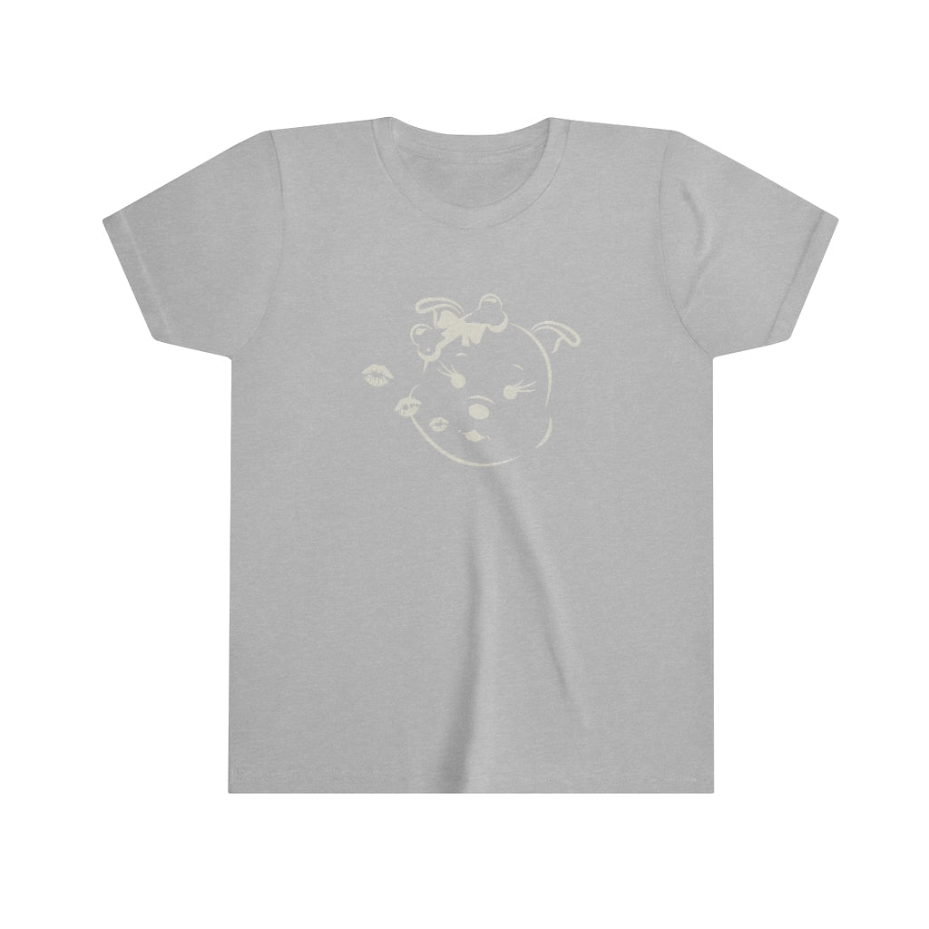 Diamond Blowing White Kisses On Youth Short Sleeve Tee