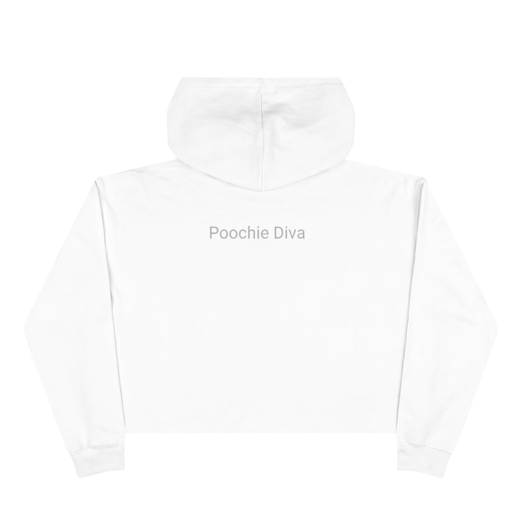 I LIVE Crop Hoodie