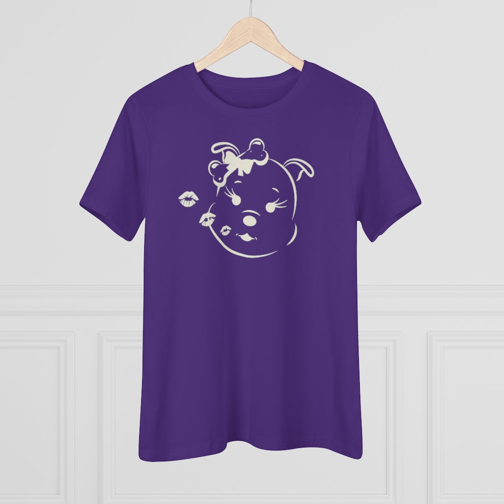 Diamond's Blowing White Kisses Women's Premium Tee