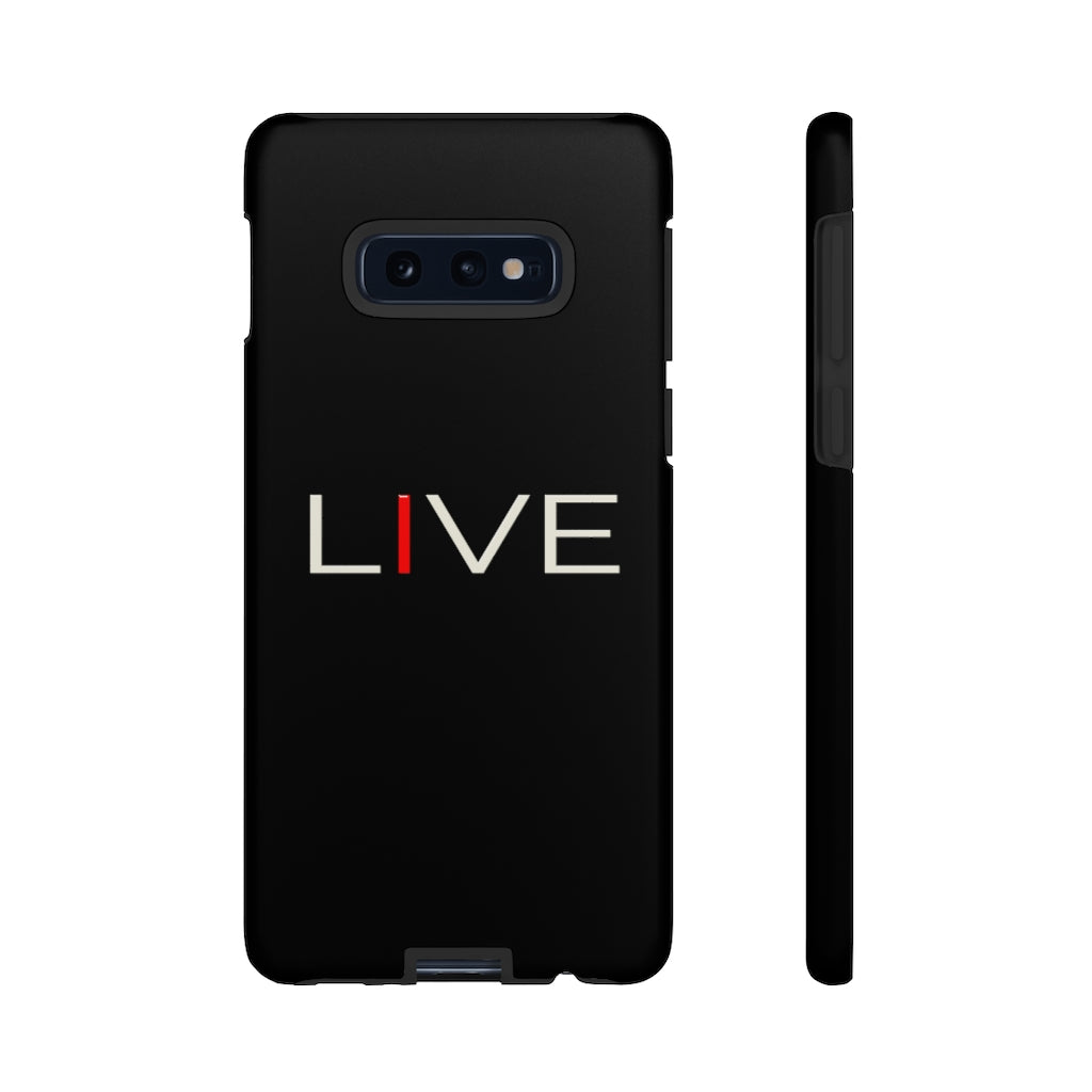 "I" LIVE On Black Tough Cases