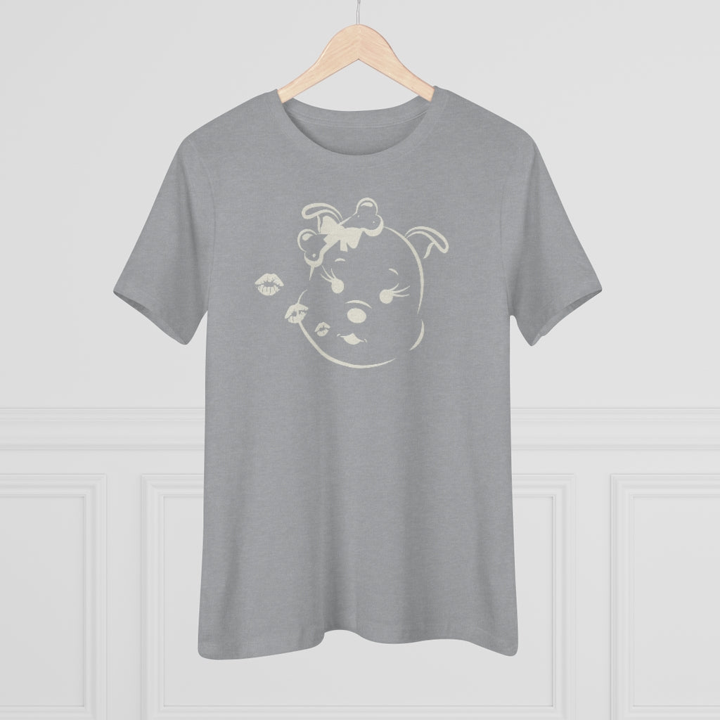 Diamond's Blowing White Kisses Women's Premium Tee