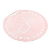 Poochie Diva&#39;s Happy Birthday On Pink Round Vinyl Stickers