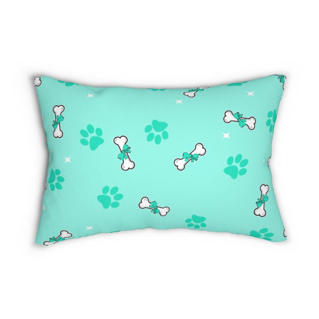 Diamond's Bone On  Spun Polyester Lumbar Pillow