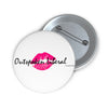 Outspoken Liberal Custom Pin Buttons