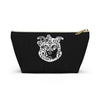 Tribal Diamond On Black Accessory Pouch w T-bottom