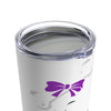 Diamond Face Rocking Purple On Tumbler 20oz