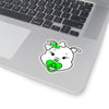 Green Animal Print Baby Diva Kiss-Cut Stickers