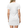 &quot;I&quot; LIVE  On White All Over Print T-Shirt Dress