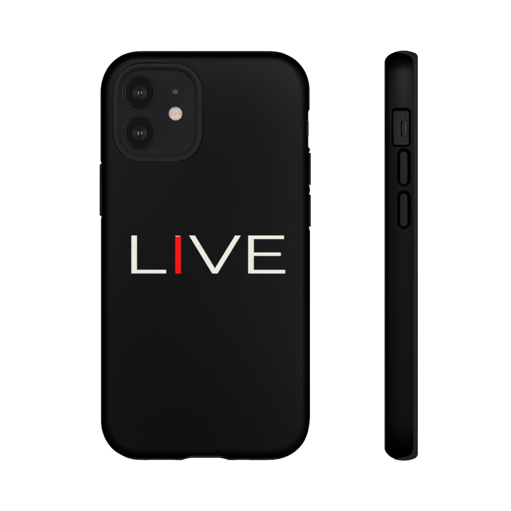 "I" LIVE On Black Tough Cases