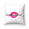 Outspoken Liberal Spun Polyester Square Pillow