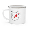 Flip For Her Lips Mumbles On Enamel Camping Mug