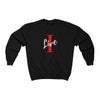 Oversized &quot;I&quot; LIVE On Unisex Heavy Crewneck Sweatshirt