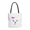 Diamond Face AOP Tote Bag