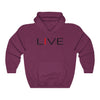 I LIVE Unisex Heavy Blend™ Hooded Sweatshirt