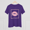 Live Life Speaking Out With Pink Lips On Women&#39;s Premium Tee