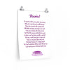 Dog Bowl Blessings - Starvin&#39; Premium Matte vertical posters