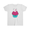 Mumbles Speak Out Cupcake Youth Short Sleeve Tee