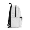 Turquoise Diamond On White Backpack (Made in USA)