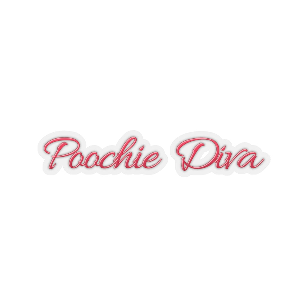 Poochie Diva Kiss-Cut Stickers