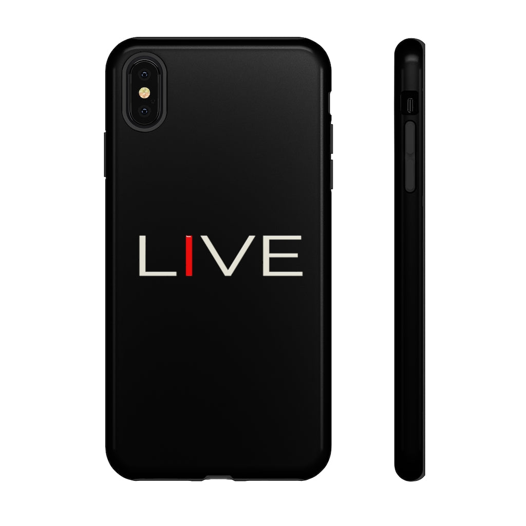 "I" LIVE On Black Tough Cases
