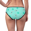 Diamond Bone Confetti Turquoise Women&#39;s Briefs