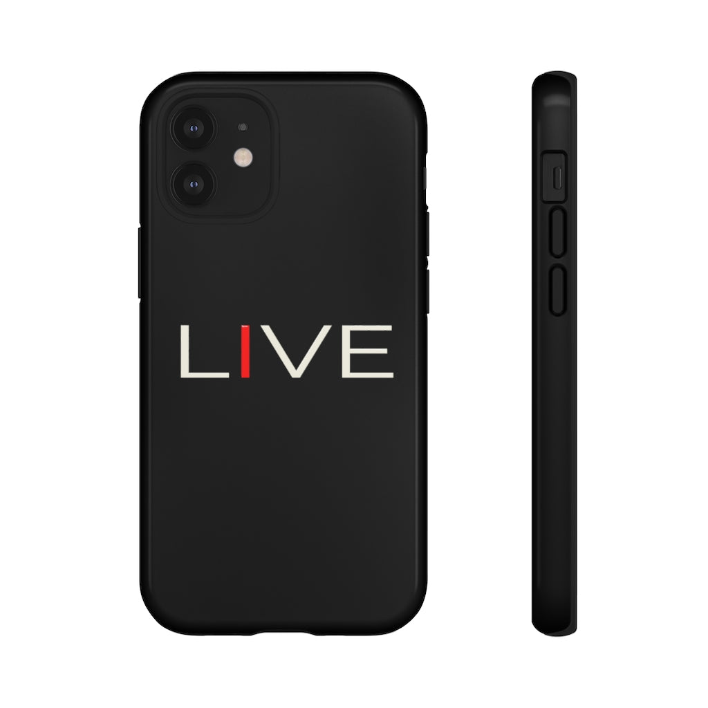 "I" LIVE On Black Tough Cases
