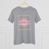 Live Life Speaking Out With Pink Lips On Women&#39;s Premium Tee