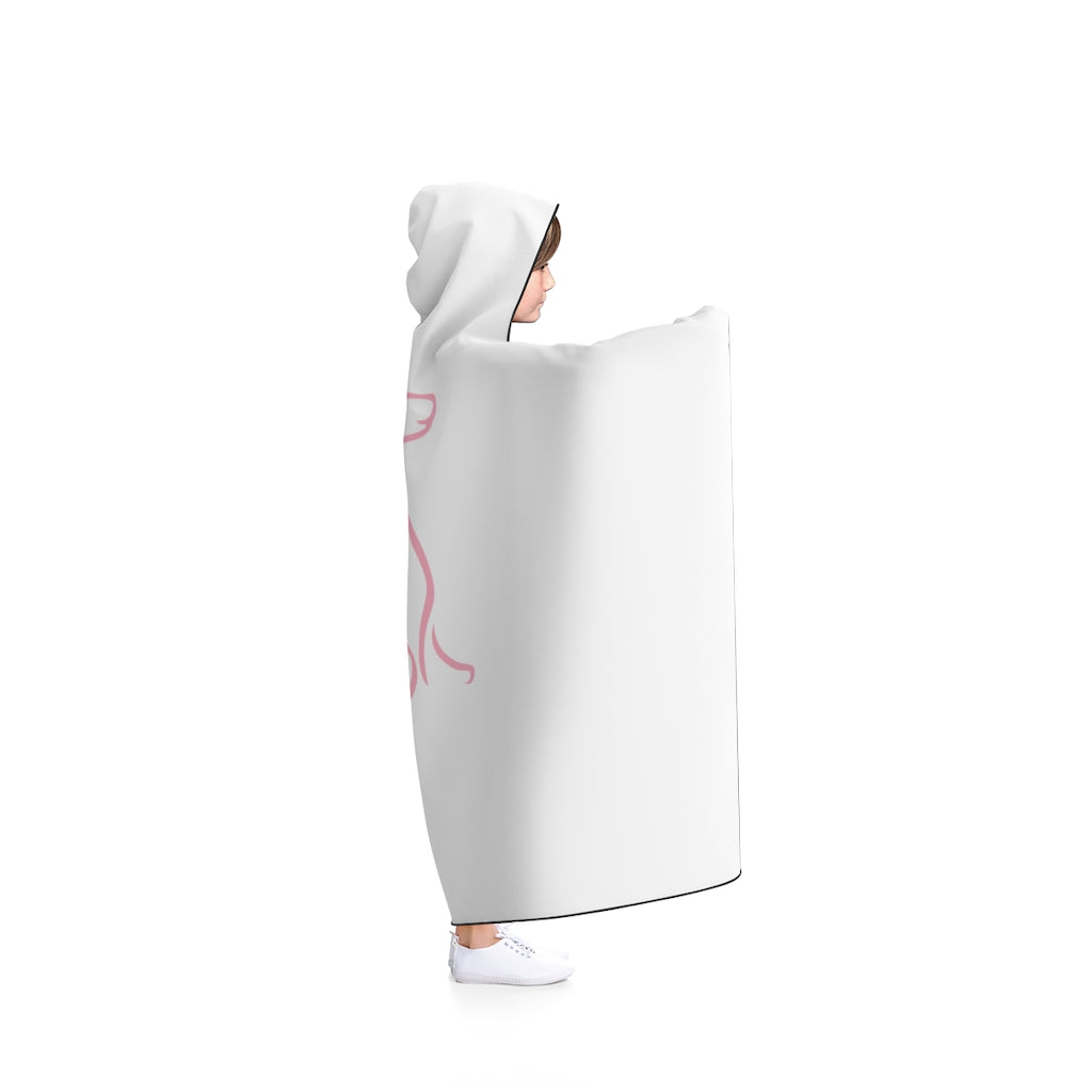 Pink Poochie Diva Icon On Hooded Blanket