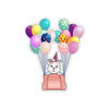 Diamond Balloon Bag Kiss-Cut Stickers