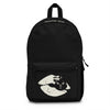 Diamond Lips On Black Backpack (Made in USA)