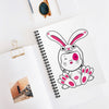 Mumbles Wearing a Bunnysuit On Spiral Notebook - Ruled Line