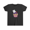 Diamond Loves Purple Cupcakes On Youth Short Sleeve Tee