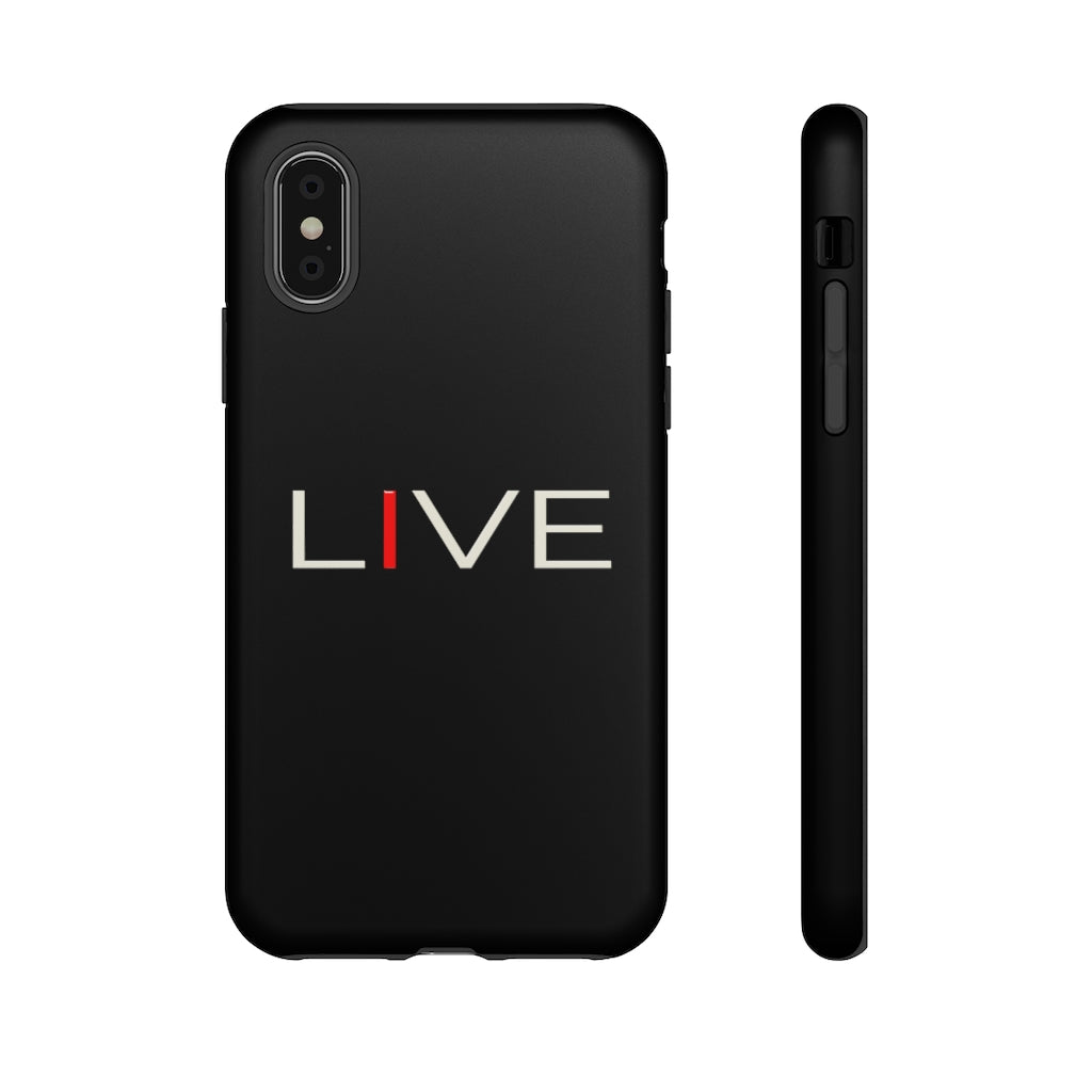"I" LIVE On Black Tough Cases